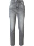 stonewashed denim jeans