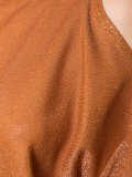 sparkly knit asymmetric dress