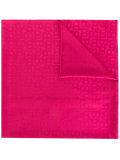 tonal print scarf