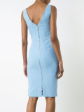 square neck dress
