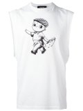 switchblade punk sleeveless T-shirt