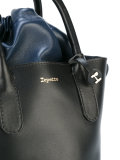 drawstring bucket tote