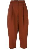 cropped trousers