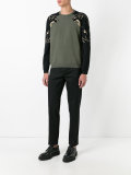 panther intarsia jumper