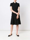 scallop details dress