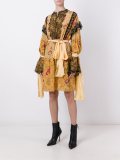 ruffle detail dress