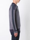 sleeve stripe polo shirt
