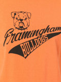 bulldog print T-shirt