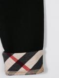 check cuff leggings