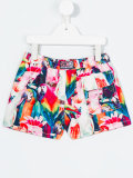 Konga print swim shorts