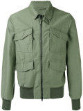 front pocket bomber jacket 