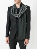 geometric pattern scarf