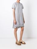 layered sweatshirt dress