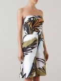 abstract print playsuit