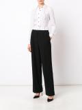 contrast pipping shirt 