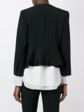 draped jacket
