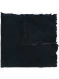 raw edge scarf