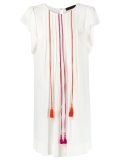 embroidered silk dress