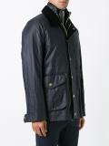 detachable warmer waxed jacket