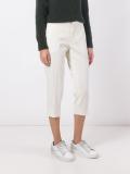 cropped tailored trousers