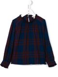 checked blouse