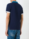 chest print polo shirt