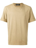 lightning cuffed T-shirt