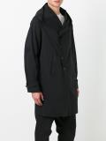 hooded coat