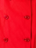 short double-breasted coat