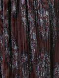 plissé pleated paisley skirt