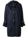 drawstring hood coat