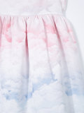 cloud print dress