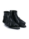 ruffle detail bootie