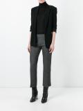 cropped tailored trousers