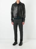 colour block tailored trousers