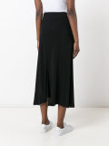 long asymmetric hem skirt