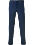 cropped tapered trousers
