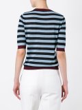 striped knitted top