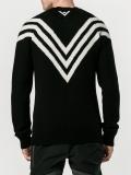 three stripes sweater