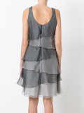 ruffled layered dress