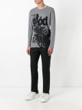 printed longsleeved T-shirt 
