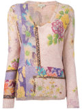 floral print jumper