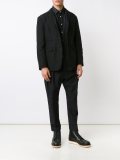 buttoned blazer