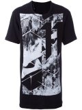 abstract print T-shirt