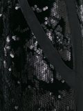 sequined wide-legged trousers