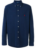 button-down polo top