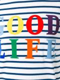'good life' print T-shirt