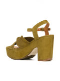 tie-detail platform sandals