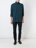 stand up collar shirt