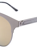 cat eye engraved sunglasses